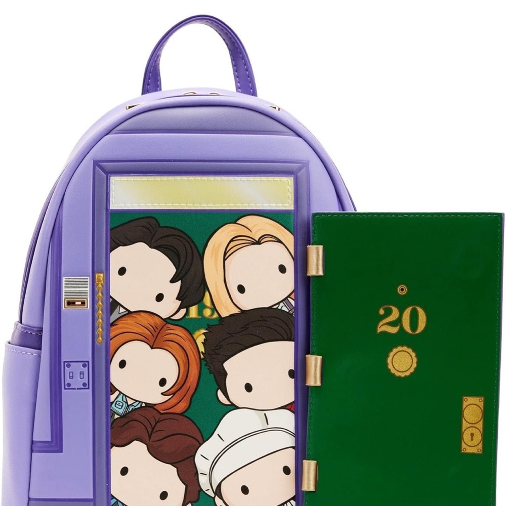Loungefly FRIENDS Purple Backpack